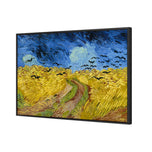 Wheat Fields with Crows by Vincent van Gogh