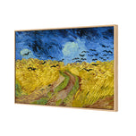 Wheat Fields with Crows by Vincent van Gogh