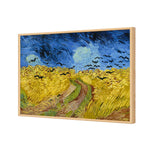 Wheat Fields with Crows by Vincent van Gogh