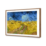 Wheat Fields with Crows by Vincent van Gogh