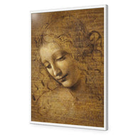 The Head of a Woman by Leonardo da Vinci