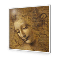 The Head of a Woman by Leonardo da Vinci