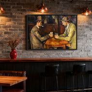 The Card Players by Paul Cezanne