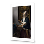 Woman Holding a Balance by Johannes Vermeer