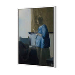 Woman in Blue Reading a Letter by Johannes Vermeer