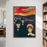 Anxiety by Edvard Munch