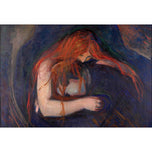 The Vampire by Edvard Munch