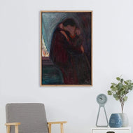 The Kiss by Edvard Munch
