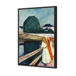 Girls on a Bridge by Edvard Munch