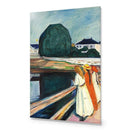 Girls on a Bridge by Edvard Munch