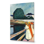 Girls on a Bridge by Edvard Munch