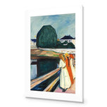 Girls on a Bridge by Edvard Munch
