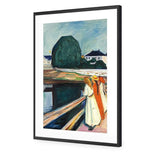 Girls on a Bridge by Edvard Munch