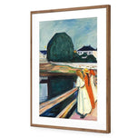 Girls on a Bridge by Edvard Munch