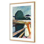 Girls on a Bridge by Edvard Munch