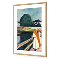 Girls on a Bridge by Edvard Munch