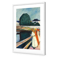 Girls on a Bridge by Edvard Munch