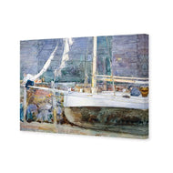 Drydock, Gloucester by Childe Hassam