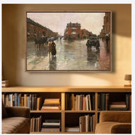 Rainy Day, Boston by Childe Hassam