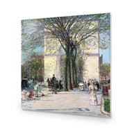Washington Arch, Spring by Childe Hassam