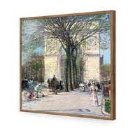 Washington Arch, Spring by Childe Hassam