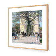 Washington Arch, Spring by Childe Hassam