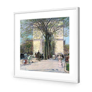 Washington Arch, Spring by Childe Hassam
