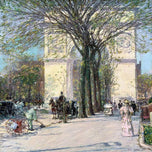Washington Arch, Spring by Childe Hassam