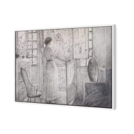 The Dutch Door by Childe Hassam