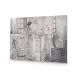 The Dutch Door by Childe Hassam