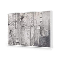 The Dutch Door by Childe Hassam