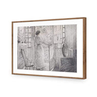 The Dutch Door by Childe Hassam