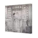 The Dutch Door by Childe Hassam