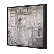 The Dutch Door by Childe Hassam