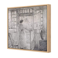 The Dutch Door by Childe Hassam