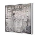 The Dutch Door by Childe Hassam