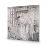 The Dutch Door by Childe Hassam