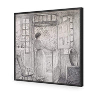 The Dutch Door by Childe Hassam