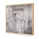 The Dutch Door by Childe Hassam