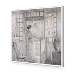 The Dutch Door by Childe Hassam