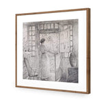 The Dutch Door by Childe Hassam