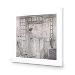 The Dutch Door by Childe Hassam