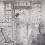 The Dutch Door by Childe Hassam