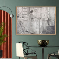 The Dutch Door by Childe Hassam