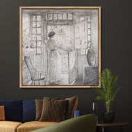 The Dutch Door by Childe Hassam