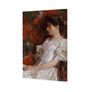 The Victorian Chair by Childe Hassam