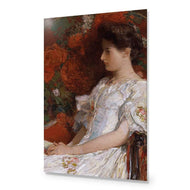 The Victorian Chair by Childe Hassam