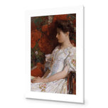 The Victorian Chair by Childe Hassam