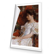 The Victorian Chair by Childe Hassam