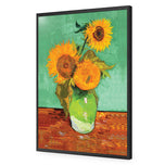 Sunflower On Green